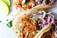 Melt-in-Your-Mouth Pulled Pork Tacos with Bright Cilantro Lime Slaw