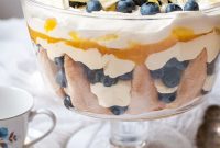 Luscious Blueberry Limoncello Trifle