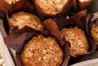 Wholesome Carrot Oat Muffins