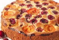 Amaretto Kissed Cherry Apricot Delight