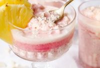 Frozen Blood Orange Pina Colada Mocktail