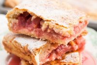 Generous Rhubarb Slab Pie