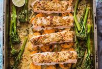 Fiery Garlic Salmon Skillet