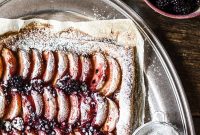 Rustic Peach and Blackberry Tart