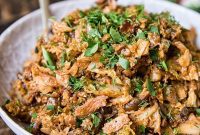Smoky Bacon & Mushroom Savoy Braise