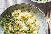 Creamy Spring Asparagus Risotto