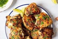 Mojito-Lime Grilled Chicken Thighs