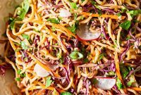Flavorful Asian Noodle Salad with Velvety Peanut Dressing