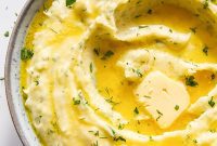Savory Garlic Herb Mash
