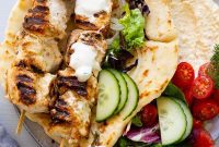 Flavorful Greek Chicken Souvlaki
