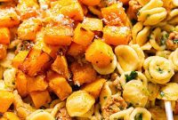 Golden Squash and Fiery Chorizo Orecchiette