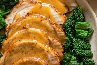 Succulent Pork Loin with Homemade Gravy