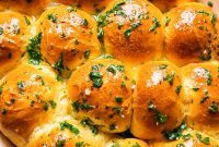 Golden Garlic Butter Rolls
