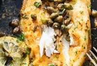 Golden Pan-Seared Sole with Zesty Lemon Butter