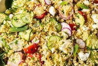 Sunshine Feta Couscous Salad