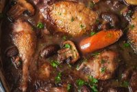 Burgundy Braised Chicken
