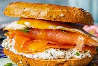 Smoked Salmon Bagel Delight