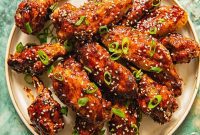 Crispy Air-Fried Asian Chicken Wings