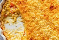 Velvety Baked Corn Gratin