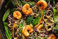 Sizzling Prawn Noodle Stir-Fry
