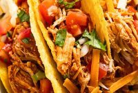 Lightning Fast Instant Pot Shredded Chicken Tacos