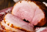 Slow Cooker Honey Glazed Ham