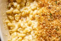 Golden Crusted Mac and Cheese