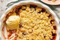 Perfect Rhubarb Crumble