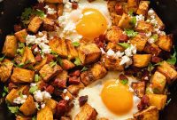Savory Chorizo Hash with Tangy Feta