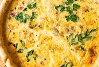 Gourmet Bacon Stilton Caramelised Onion Quiche