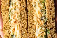 Peppery Cress Egg Salad Sandwich