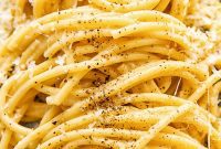 Roman Cheesy Pepper Bucatini