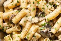 Savory Italian Sausage Pasta with Earthy Mushrooms