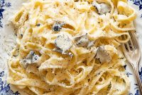 Creamy Truffle Tagliatelle