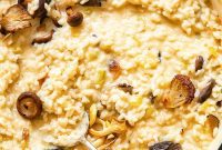 Earthy Truffle and Forest Mushroom Risotto