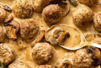 Velvety Marsala Meatballs