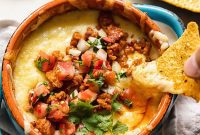 Sizzling Chorizo Cheese Dip
