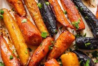 Umami Glazed Carrots