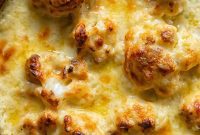 Creamy Cheesy Cauliflower Bake