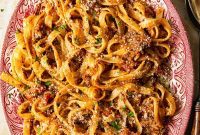Hearty Mushroom Bolognese