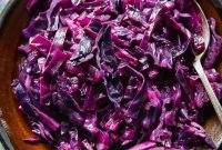 Slow-Simmered Ruby Cabbage