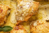 Slow-Braised Chicken with Velvety Sage Sauce
