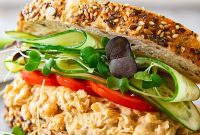 Smashed Chickpea Sandwich