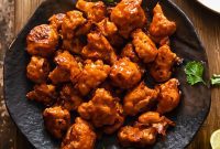 Air Fried Buffalo Cauliflower Wings