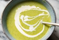 Velvety Broccoli Cauliflower Soup