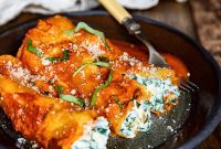 Creamy Spinach Ricotta Cannelloni