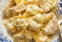 Creamy Chicken Tortellini Alfredo