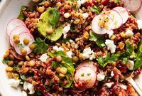 Beet and Lentil Quinoa Power Salad