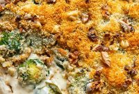 Crispy Topped Brussels Sprouts Gratin