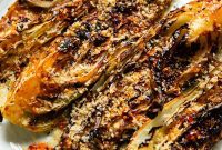 Gochujang Glazed Cabbage with Crispy Pangrattato